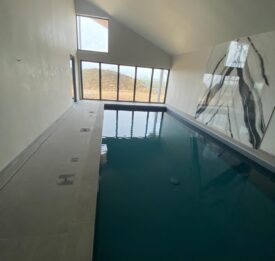 Long indoor pool | Blue Cube Pools